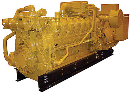 卡特彼勒G3516A燃?xì)獍l(fā)電機(jī)組