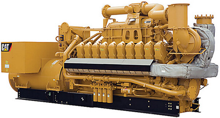 卡特彼勒G3520C燃?xì)獍l(fā)電機(jī)組