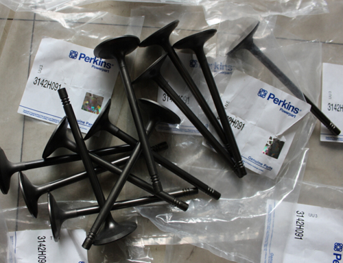 珀金斯1106A柴油機配件汽缸蓋、氣門、導管