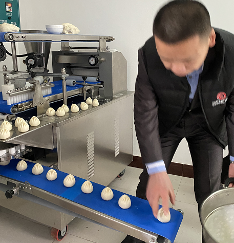 半熟生坯包子怎么做,包子機可以完成am