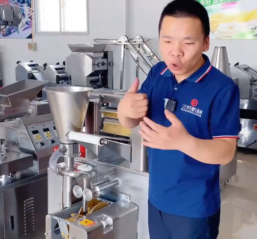 新款仿手工包子餃子一體機