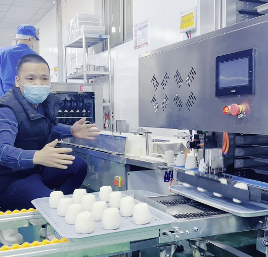 戧面饅頭機(jī)流水線